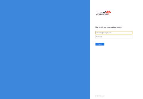 
                            2. Sign In - Aviapartner