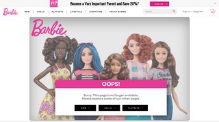 
                            3. Sign In - Barbie - Mattel Inc