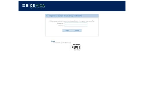 
                            5. Sign In - BICE Vida