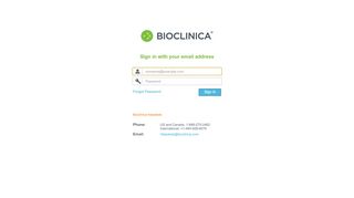 
                            6. Sign In - Bioclinica