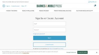 
                            1. Sign In | B&N Press - Nook Press - Barnes & Noble