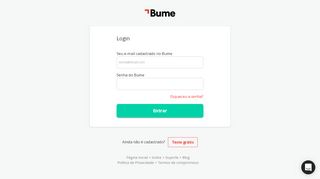 
                            1. Sign In | Bume