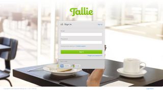 
                            11. Sign In | Business Expense Report Software | Tallie