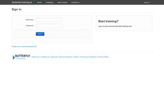 
                            1. Sign in | Butterfly Training Online Security and Dangerous Goods ...