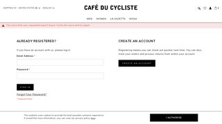 
                            10. SIGN IN - Café du Cycliste