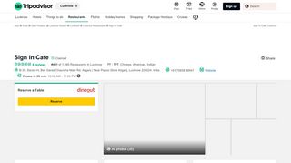 
                            3. Sign In Cafe, Lucknow - Restaurant Reviews, Phone Number ...