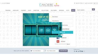 
                            5. Sign In - Candere