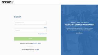 
                            3. Sign In - CARFAX for Dealers
