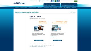 
                            8. Sign in Centre | BC Ferries - British Columbia Ferry Services Inc.