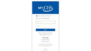 
                            2. Sign In - CHS Inc.