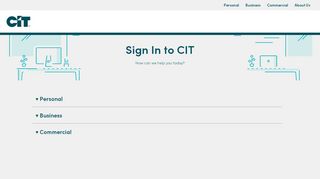 
                            2. Sign In - CIT