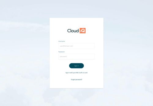 
                            2. Sign In - Cloud-iQ - Crayon