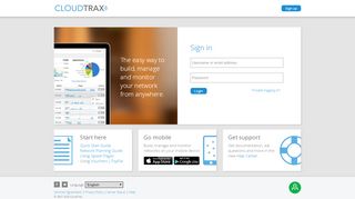 
                            1. Sign in - CloudTrax