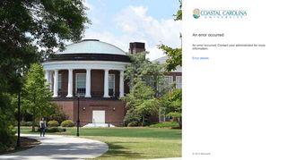 
                            7. Sign In - Coastal Carolina University