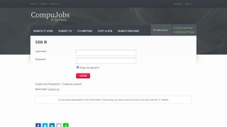 
                            1. Sign In | CompuJobs