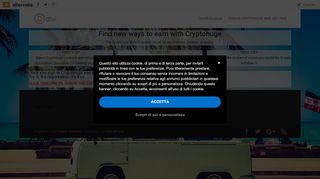 
                            13. SIGN IN CRYPTOHUGE AND GET 100$ | - Altervista