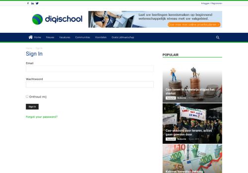 
                            1. Sign In - Digischool