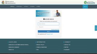 
                            1. Sign-In | e-Newcastle Portal