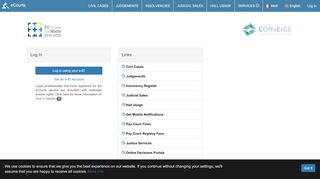 
                            6. Sign In - eCourts.gov.mt