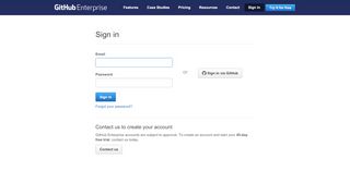 
                            5. Sign in - Enterprise - GitHub