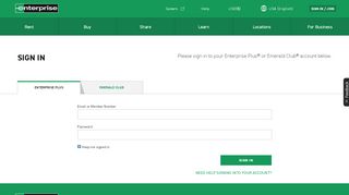 
                            4. Sign In - Enterprise Rent-A-Car