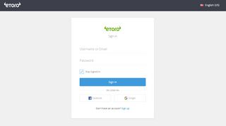 
                            5. Sign in - eToro