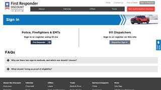 
                            11. Sign In | First Responder Discount - GM First Responder Discount