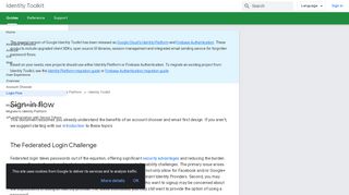 
                            11. Sign-in flow | Identity Toolkit | Google Developers
