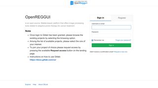 
                            8. Sign in · GitLab - OpenREGGUI