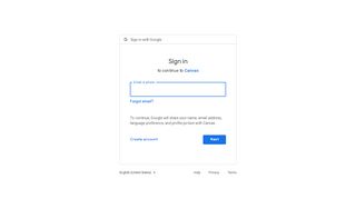 
                            3. Sign in - Google Accounts - Canvas by Instructure