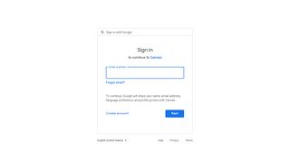 
                            1. Sign in - Google Accounts - Canvas by Instructure