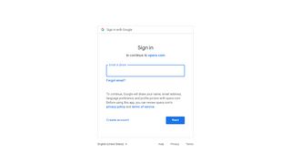 
                            4. Sign in - Google Accounts - Opera account