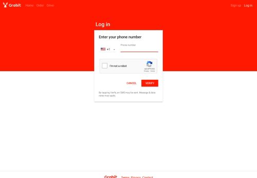 
                            10. Sign in - Grabit - grabit.delivery