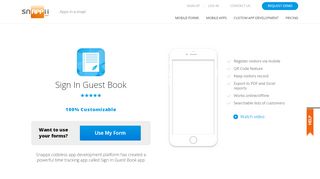 
                            3. Sign In Guest Book App