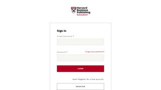
                            3. Sign In - Harvard Business Publishing - Harvard University