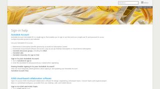
                            4. Sign-in Help | Autodesk