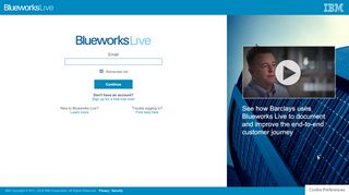 
                            11. Sign in - IBM Blueworks Live