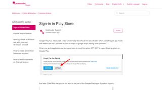 
                            9. Sign-in in Play Store – Mobincube