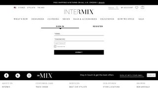 
                            10. Sign In - Intermix