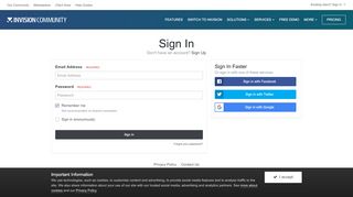 
                            6. Sign In - Invision Community