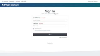 
                            8. Sign In - Invision Power Services - Invision Community