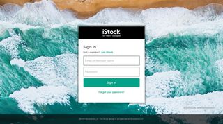 
                            5. Sign in | iStock