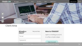 
                            4. Sign In - ITRADER
