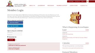 
                            12. Sign In - Kappa Alpha Psi® Fraternity, Inc.