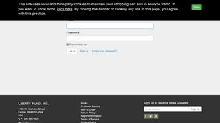 
                            1. Sign in - Liberty Fund