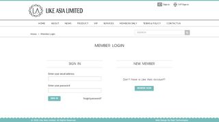 
                            1. Sign in - Like Asia Limited