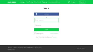 
                            10. Sign In - LINE Mobile