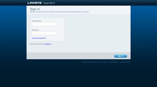 
                            2. Sign In - Linksys Smart Wi-Fi