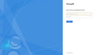 
                            1. Sign In - Live - GroupM