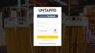 
                            1. Sign In - Login | Untappd